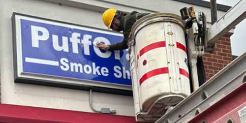 Box Sign